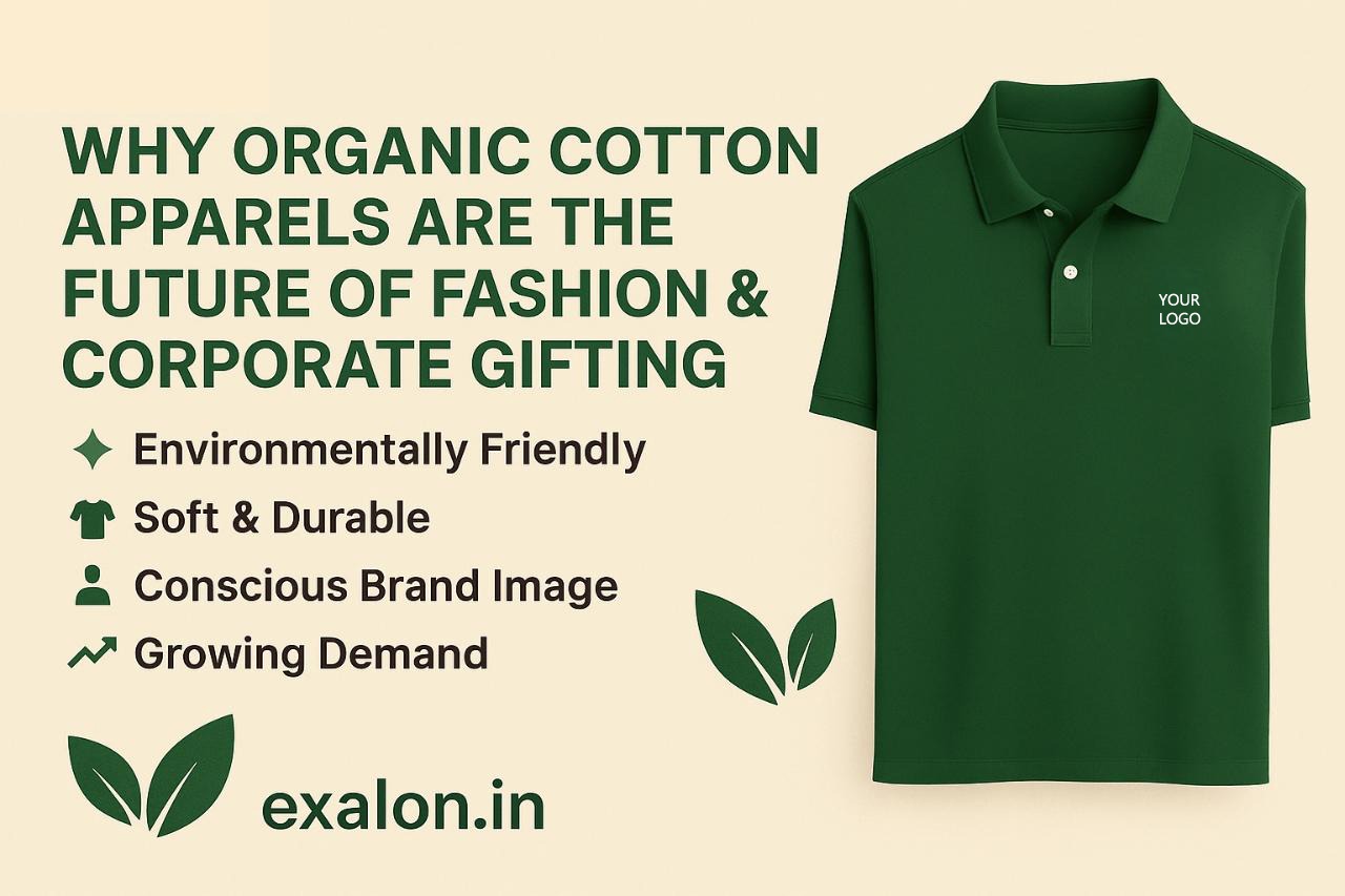 Organic Cotton Apparel Corporate Gifting Exalon Blog Banner