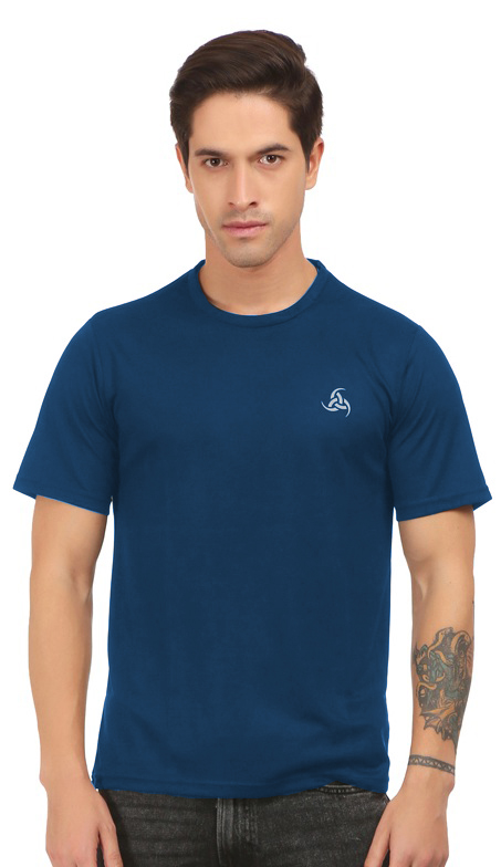Men's Round Neck Sports T-Shirt | Quick-Dry | Anti-Odor | 100% Micro Polyester | Multiple Color Options